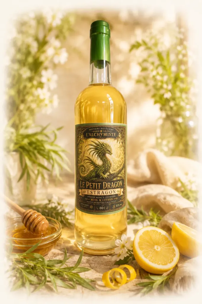 [OI-DRA-75] Le petit Dragon — Vin blanc infusé à l'Estragon